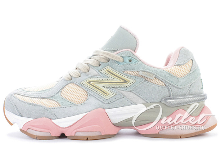 Кроссовки New Balance 9060 JFG Inside Voices Baby Shower Blue U9060JG1 серые