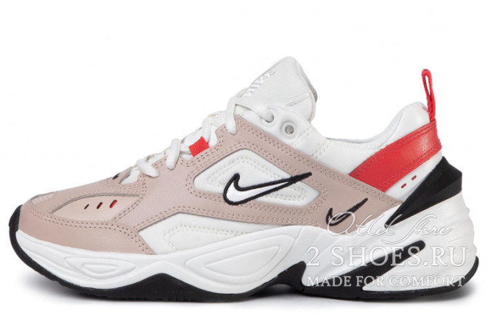 Кроссовки Nike M2K Tekno Fossil Stone White AO3108-205 белые, бежевые