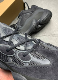 Кроссовки Adidas Yeezy 500 Utility Black живое фото 3