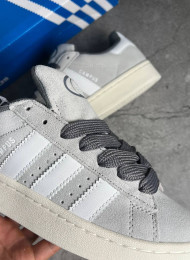 Кроссовки Adidas Campus 00s Grey White живое фото 3