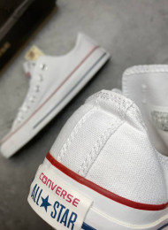 Кеды Converse All Star Low CHUCK TAYLOR Pure White живое фото 4